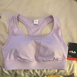 FILA SPORT Bra NWT XS (Lavender Jane)